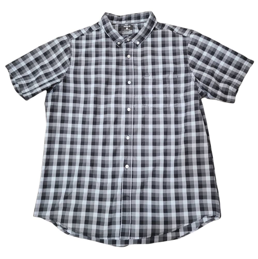 Hurley, short sleeve, button down shirt, Size XL